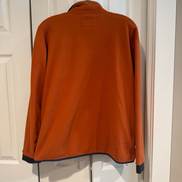 REI Trailsmith Orange Fleece Full Zip Women's Jacket, Excellent Condition, Sz L - Picture 10 of 11